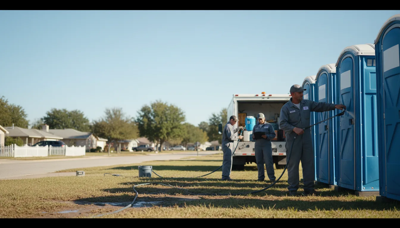 Long-Term Portable Toilet Rental in Grantville, GA near me